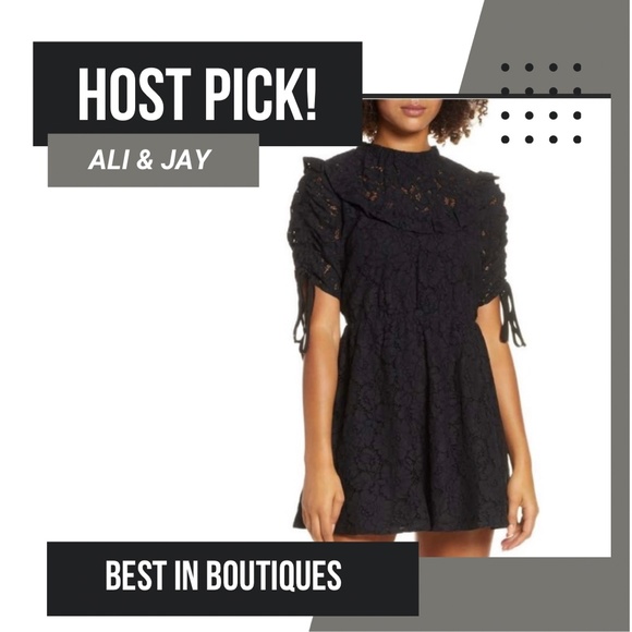 ๐HOST PICK๐ NWT ALI & JAY Lace Minidress, Medium - Picture 8 of 8